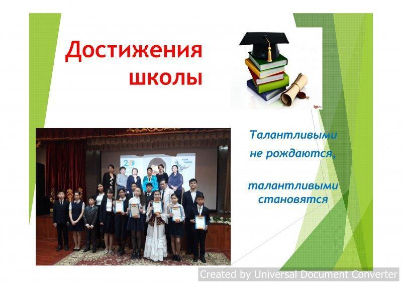 Достижения